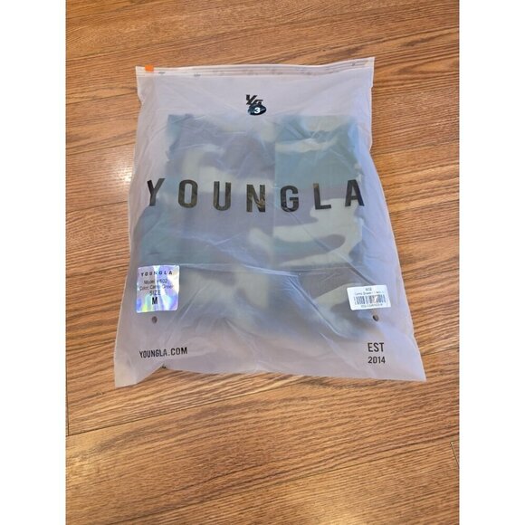 YoungLA Cargo Pants Mens Sz M Camo Military Green Ripstop Tactical #602 NWT - Picture 14 of 14